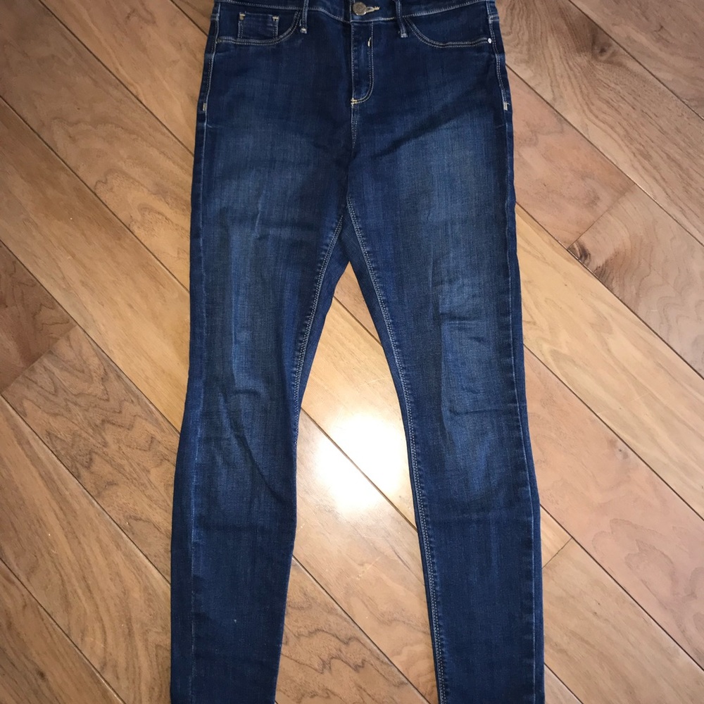 River Island jeans.